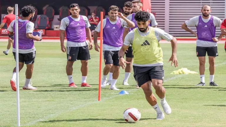 كواليس مران الأهلي قبل بيراميدز: جلسة ريبيرو وتواجد الخطيب